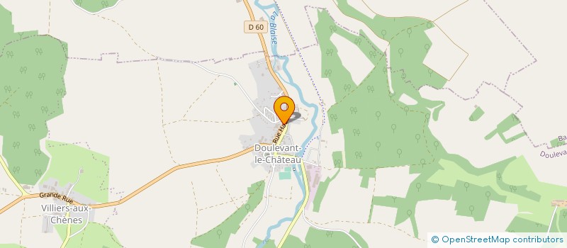 localisation de l'entreprise MONSIEUR DAVID MAZELLIER à DOULEVANT-LE-CHATEAU