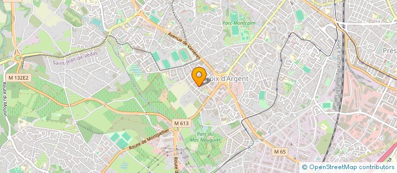 localisation de l'entreprise MONSIEUR DAVID MBADINGA à MONTPELLIER