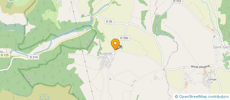 localisation de l'entreprise MONSIEUR DAVID MEEUWESSEN  SAINT-GERMAIN-LEMBRON