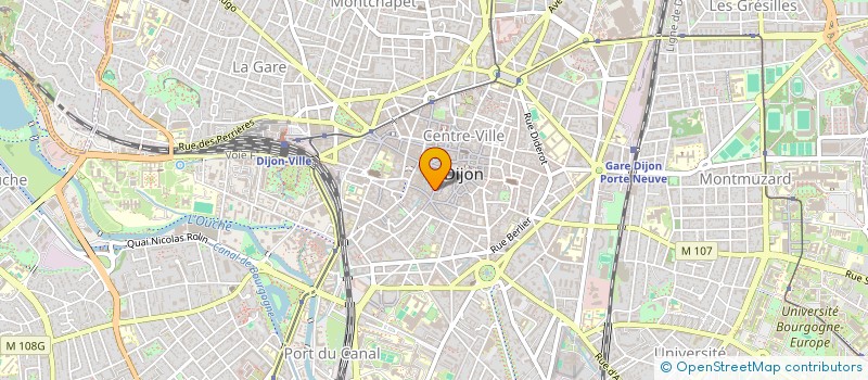 localisation de l'entreprise MONSIEUR DAVID MEIMOUN à DIJON