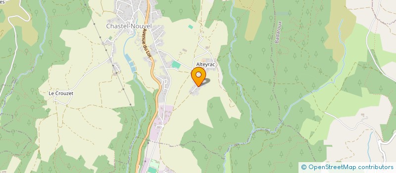 localisation de l'entreprise MONSIEUR DAVID MEIRELES  CHASTEL-NOUVEL