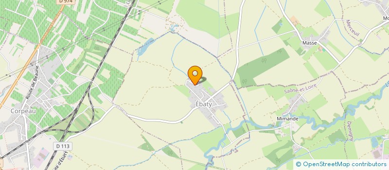 localisation de l'entreprise MONSIEUR DAVID MEISSNER  EBATY