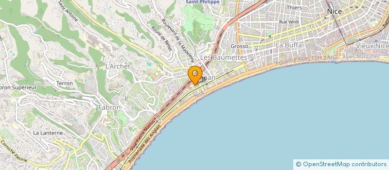 localisation de l'entreprise MONSIEUR DAVID MELIKIDZE  NICE