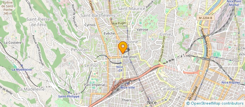 localisation de l'entreprise MONSIEUR DAVID MELKI à NICE