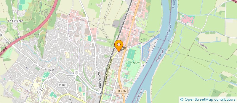 localisation de l'entreprise MONSIEUR DAVID MENADEO  MACON