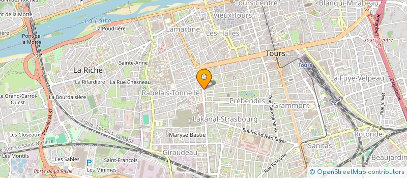 localisation de l'entreprise MONSIEUR DAVID MENDEZ  TOURS