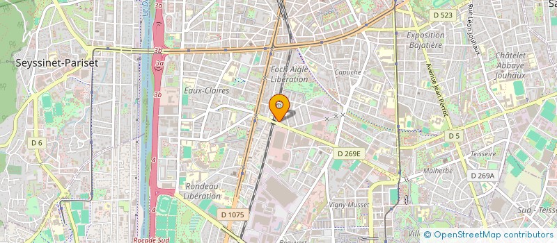 localisation de l'entreprise MONSIEUR DAVID MENDUNI  GRENOBLE
