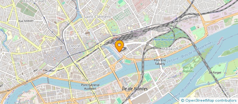 localisation de l'entreprise MONSIEUR DAVID MENELET  NANTES