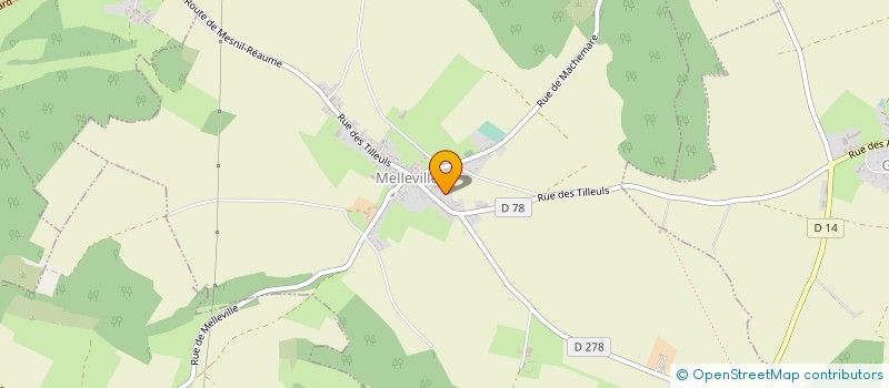 localisation de l'entreprise MONSIEUR DAVID MENIVAL  BAROMESNIL