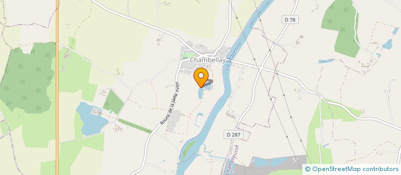 localisation de l'entreprise MONSIEUR DAVID MENUT  LE LION D'ANGERS