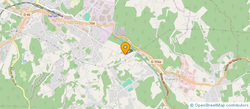 localisation de l'entreprise MONSIEUR DAVID MERCHADOU  SARLAT-LA-CANEDA