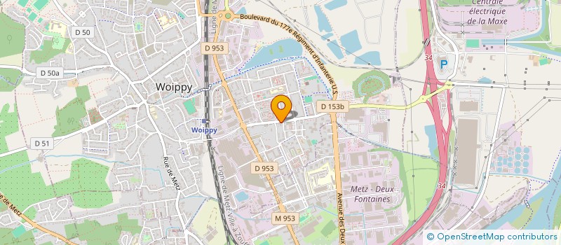 localisation de l'entreprise MONSIEUR DAVID MERTEN  WOIPPY