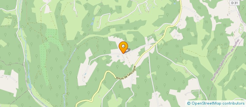 localisation de l'entreprise MONSIEUR DAVID MESLE  ROUFFIGNAC-SAINT-CERNIN-DE-REILHAC