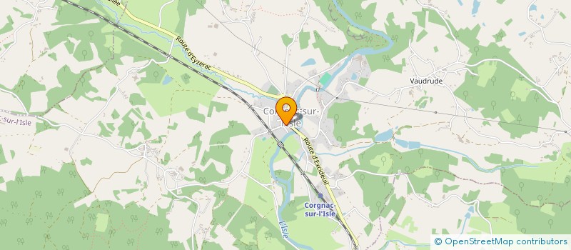 localisation de l'entreprise MONSIEUR DAVID MESSAOUDI  CORGNAC-SUR-L'ISLE