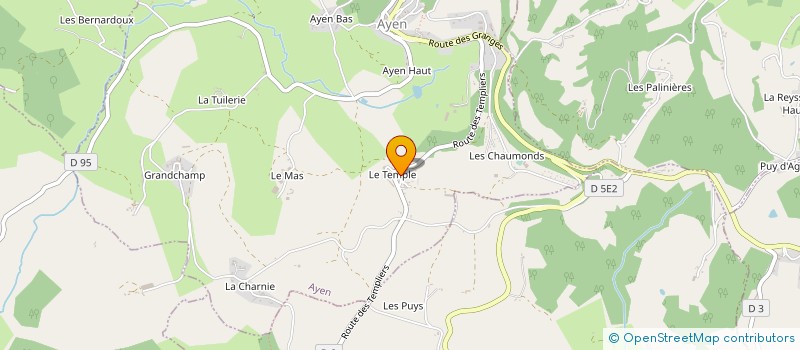 localisation de l'entreprise MONSIEUR DAVID METIVIER  AYEN