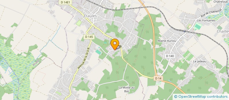 localisation de l'entreprise MONSIEUR DAVID MEUNIER  ETAULES