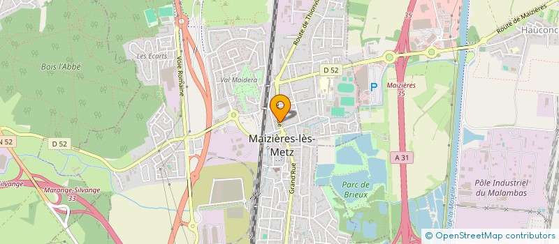 localisation de l'entreprise MONSIEUR DAVID MEYER  MAIZIERES-LES-METZ