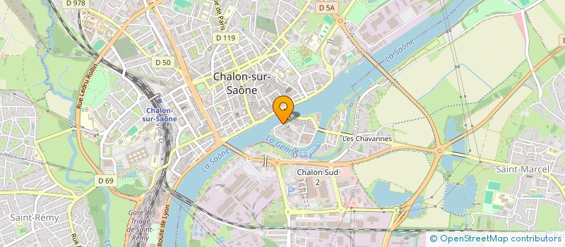 localisation de l'entreprise MONSIEUR DAVID MEYER  CHALON-SUR-SAONE