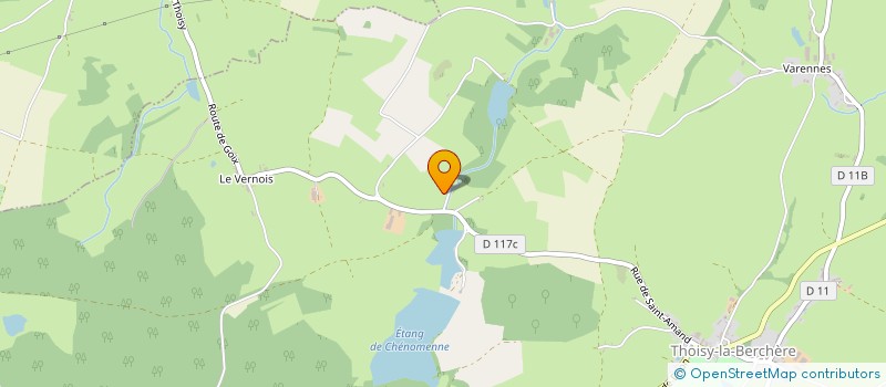 localisation de l'entreprise MONSIEUR DAVID MICHAUT  THOISY-LA-BERCHERE