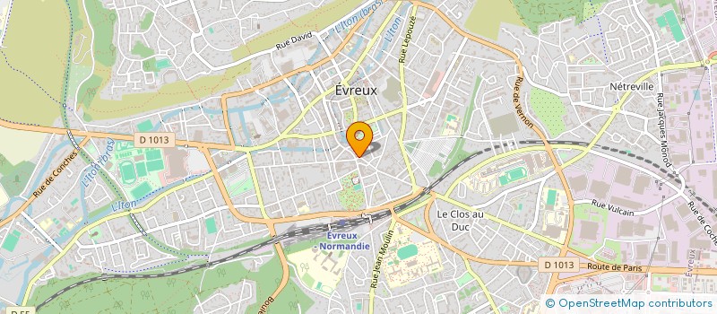 localisation de l'entreprise MONSIEUR DAVID MICHEL à EVREUX