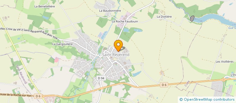 localisation de l'entreprise MONSIEUR DAVID MICHON  SAINT-REVEREND