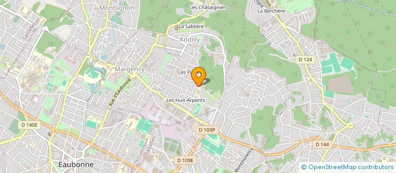 localisation de l'entreprise MONSIEUR DAVID MIGNARD  ANDILLY