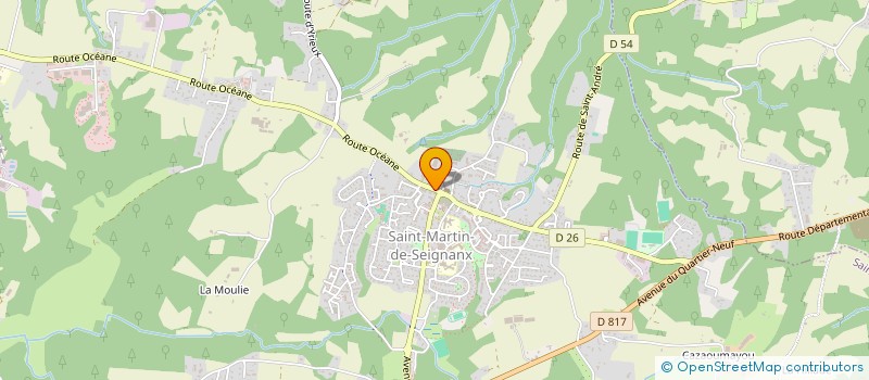 localisation de l'entreprise MONSIEUR DAVID MIKHAILOFF  SAINT-JEAN-DE-MARSACQ