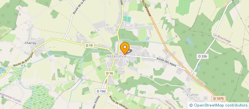 localisation de l'entreprise MONSIEUR DAVID MILLOT  VEZERONCE-CURTIN