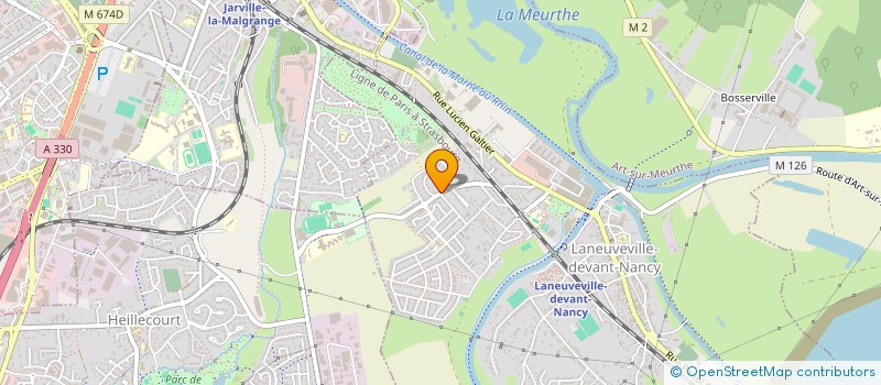 localisation de l'entreprise MONSIEUR DAVID MILLOT  VILLERS-LES-NANCY