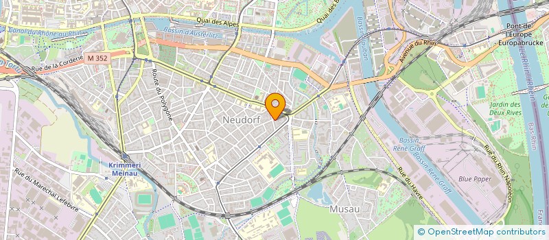 localisation de l'entreprise MONSIEUR DAVID MINCGER  STRASBOURG