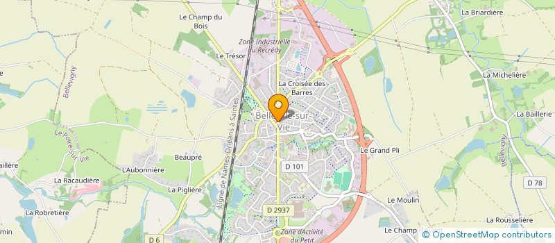 localisation de l'entreprise MONSIEUR DAVID MOISSON  BELLEVIGNY
