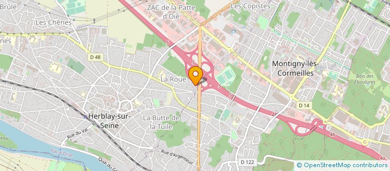 localisation de l'entreprise MONSIEUR DAVID MOLINA à HERBLAY-SUR-SEINE