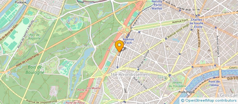 localisation de l'entreprise MONSIEUR DAVID MOLINA  PARIS