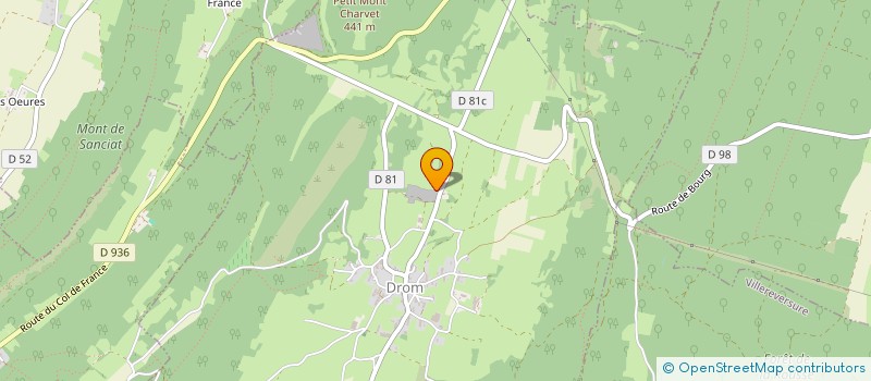 localisation de l'entreprise MONSIEUR DAVID MONDON à DROM