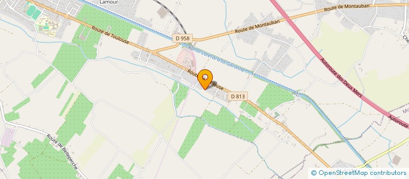 localisation de l'entreprise MONSIEUR DAVID MONOT  CASTELSARRASIN