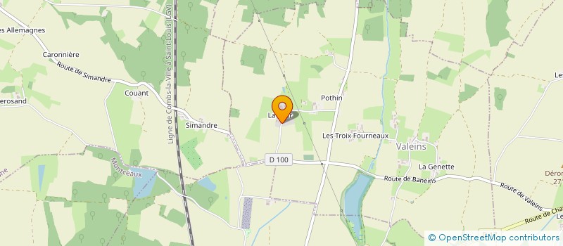 localisation de l'entreprise MONSIEUR DAVID MONTAGNA  VALEINS