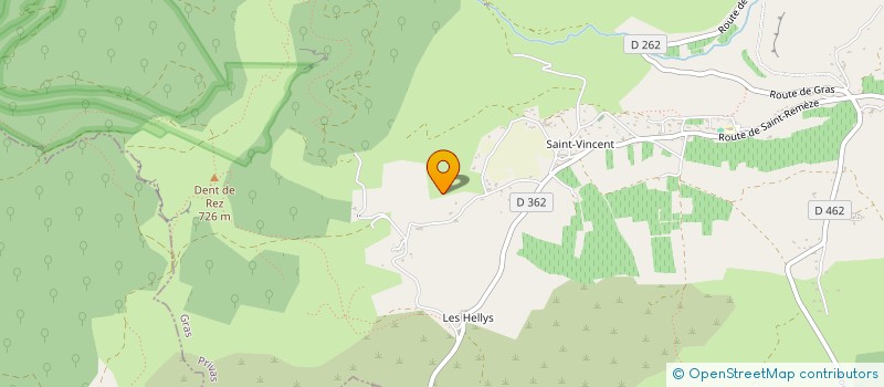 localisation de l'entreprise MONSIEUR DAVID MONTEIRO  GRAS