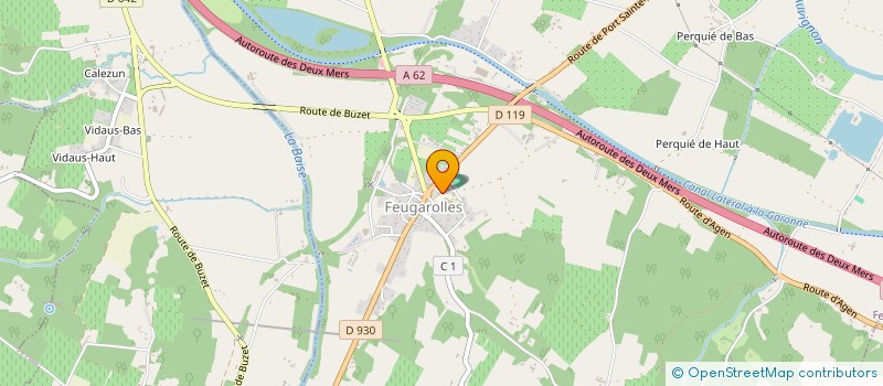 localisation de l'entreprise MONSIEUR DAVID MONTEIRO  SAINTE-BAZEILLE