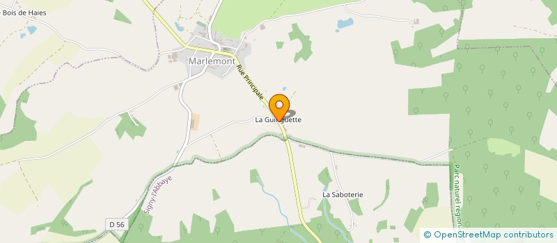 localisation de l'entreprise MONSIEUR DAVID MONTREUIL  MARLEMONT