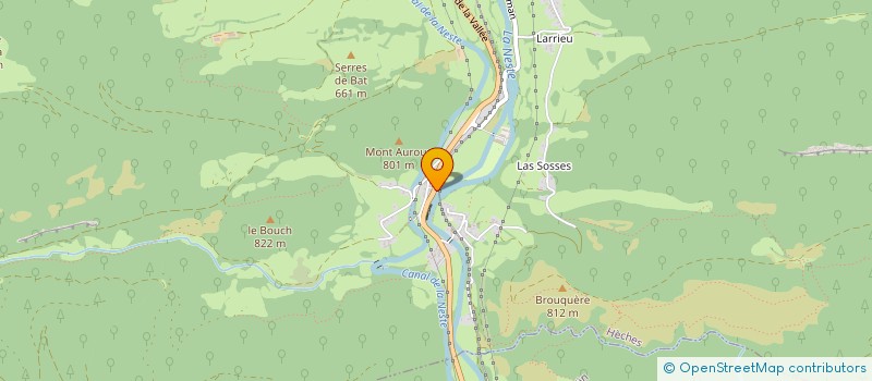 localisation de l'entreprise MONSIEUR DAVID MORAGAS  LA BARTHE-DE-NESTE