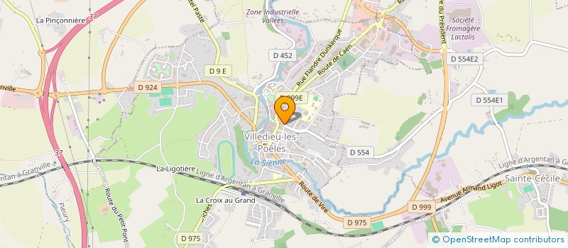 localisation de l'entreprise MONSIEUR DAVID MORALA  VILLEDIEU-LES-POELES-ROUFFIGNY