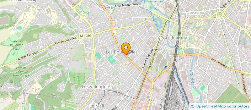 localisation de l'entreprise MONSIEUR DAVID MORAND à DIJON