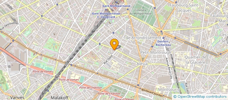 localisation de l'entreprise MONSIEUR DAVID MORGENTHALLER  PARIS