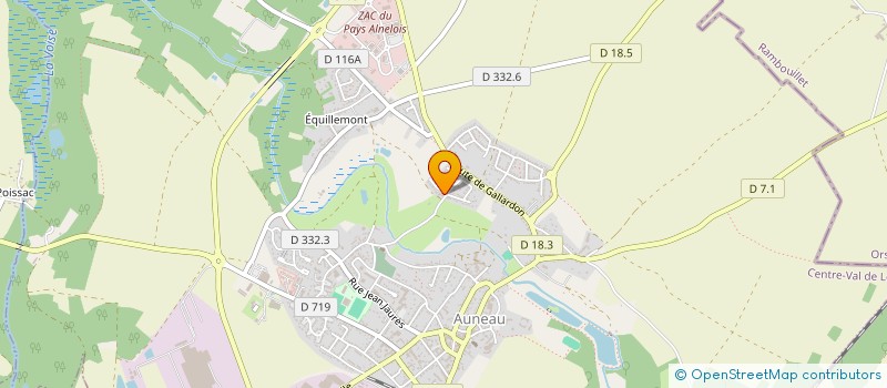 localisation de l'entreprise MONSIEUR DAVID MORISSE à AUNEAU-BLEURY-SAINT-SYMPHORIEN