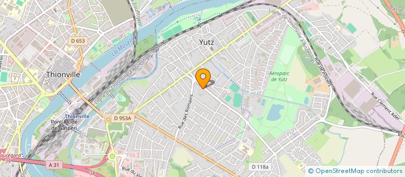 localisation de l'entreprise MONSIEUR DAVID MORLON  YUTZ