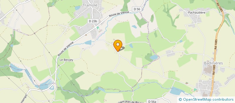 localisation de l'entreprise MONSIEUR DAVID MORRETTON  TRAMOLE