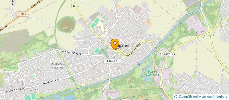 localisation de l'entreprise MONSIEUR DAVID MORTELETTE  HARNES