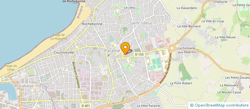 localisation de l'entreprise MONSIEUR DAVID MORVAN à SAINT-MALO