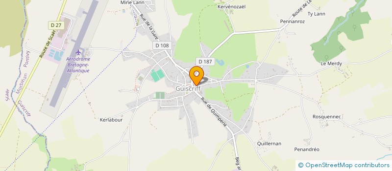 localisation de l'entreprise MONSIEUR DAVID MOSS à GUISCRIFF