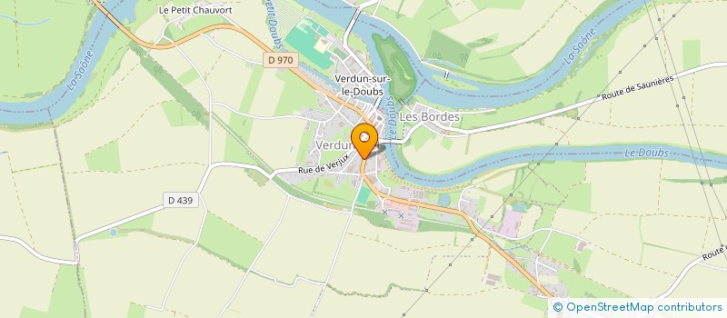 localisation de l'entreprise MONSIEUR DAVID MOSTEFASBA à VERDUN-SUR-LE-DOUBS